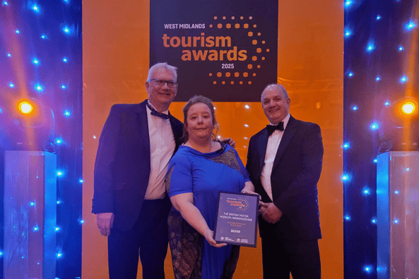 British Motor Museum wins silver in the West Midlands Tourism Awards!